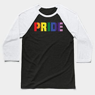 'LGBT Colorful Pride' Amazing Equality Rights Baseball T-Shirt